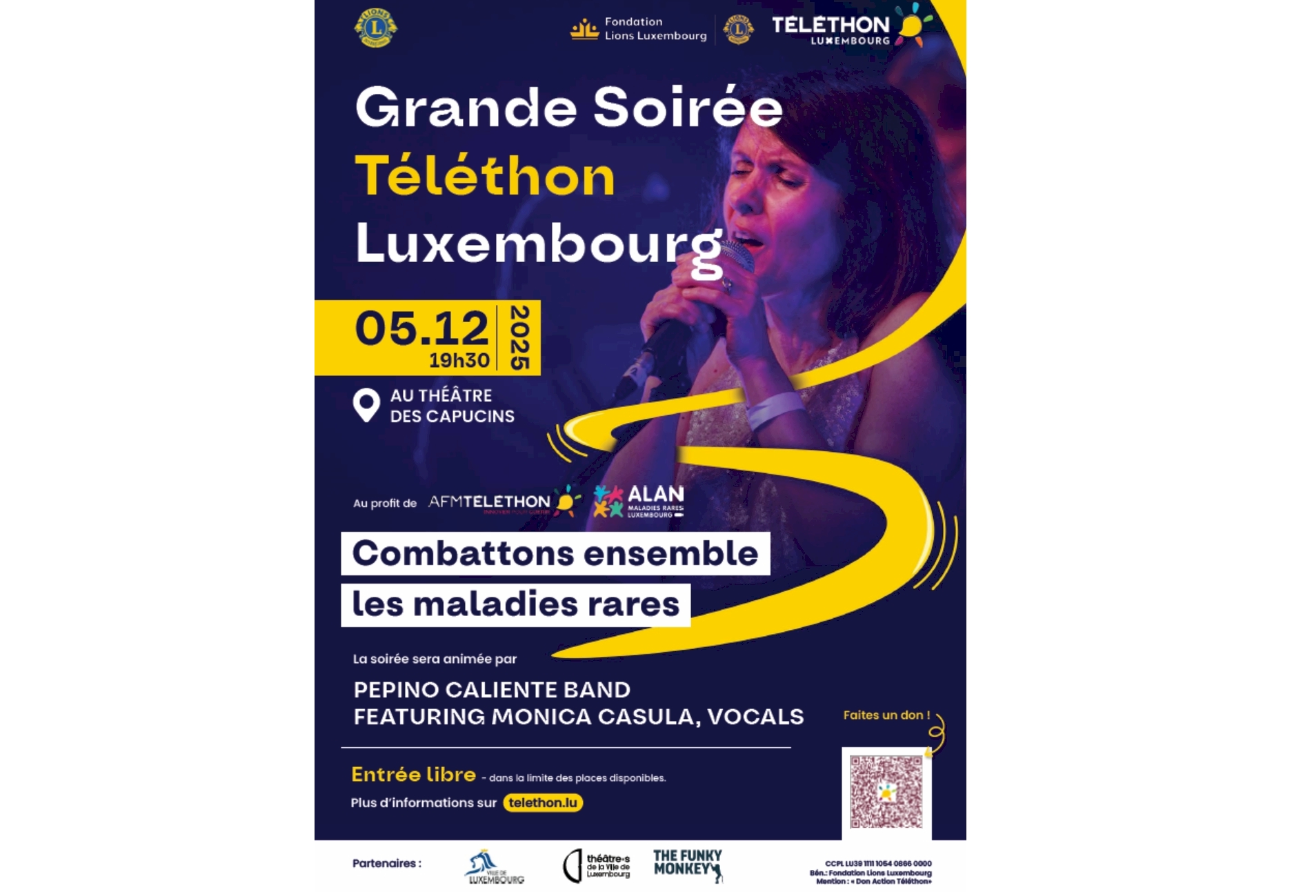 Grande Soirée Téléthon 2025 – au service des maladies rares